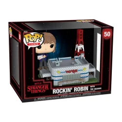 Набір ігрових фігурок FUNKO POP! Town серії "Дивні дива" – РОБІН З РАДІОСТАНЦІЄЮ WSQK