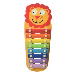 Дитяча іграшка Ксилофон WW-189 дерев'яний  Лев