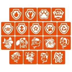 Набір трафаретів для біо-тату "Щенячий патруль" paw-patrul_5x5_18_1