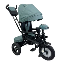 Дитячий триколісний велосипед MT 1007-3 м'ятний