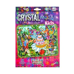 Набір креативної творчості "Kids Crystal Mosaic" CRMk-01-08, 6 форм елементів