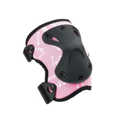 Захисний комплект налокітники та наколінники MICRO - РОЖЕВИЙ (лік. 17-21 cm, кол. 25-31 cm, M)