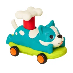 Машинка інерційна серії "Лапкомобілі" - ПЕСИК, КОЛІР БІРЮЗА