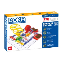 Конструктор електронний DOKA "201 СХЕМА"