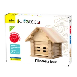 Дерев'яний конструктор Скарбничка 37 дет