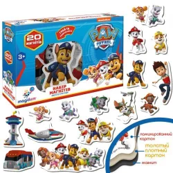Набір магнітів "Щенячий патруль. Веселі пригоди"