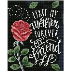 Алмазна мозаїка "Листівка для друга" 30х40