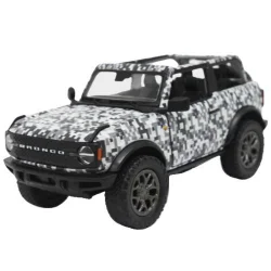Машинка металева "Ford Bronco Camo Edition", сірий