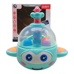 Дзиґа з кульками "Літачок" (бірюзовий)