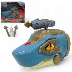 Іграшка "Puppet Hand: Dino Shark", стріляє, пар, світло, звук