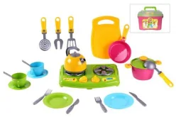 Набір посудкі в шухлядці, 23 предмета