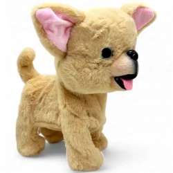 Мʼяка інтерактивна іграшка "Собачка" (ходить, гавкає, музика, реагує на торкання) 25 х 25 см