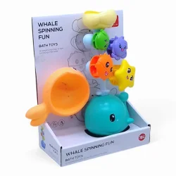 Набір для ванної "Водограй: Кит" (бірюзовий)