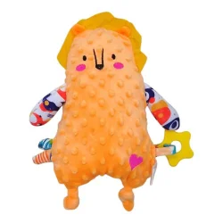 Іграшка тактильна, з прорізувачем "Тваринки. Лев"