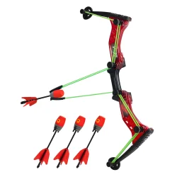 Лук для гри серії "Hyper Strike" (червоний, 4 стріли)