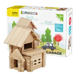 Конструктор дерев'яний Будиночок з гаражем 75 дет.