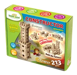 Конструктор дерев'яний Вежа 213 деталей