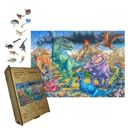 Пазл дерев'яний Нова Ера, А5, Картонна коробка