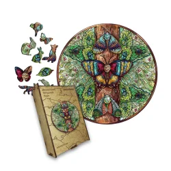 Пазл дерев'яний Природа Дерева, А5, Картонна коробка