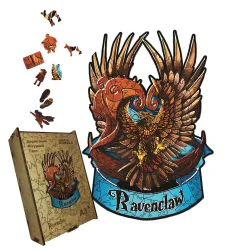 Пазл дерев'яний Рейвенклов, А5, Картонна коробка