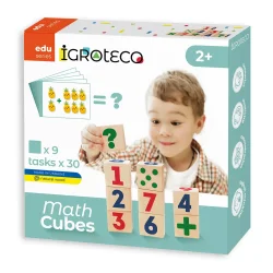 Кубики дерев'яні Математика