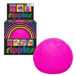 Іграшка-антистрес NEEDOH серії "Super" – ЯСКРАВІ КРУЖАЛЬЦЯ (рожевий)