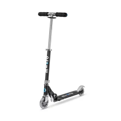 Самокат MICRO серії "Sprite" – ЧОРНИЙ (до 100  кг (kg), двоколісний)