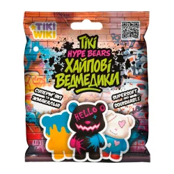 Іграшка-сквіш TIKI WIKI  – ТІКІ ХАЙПОВІ ВЕДМЕДИКИ (у диспл.)