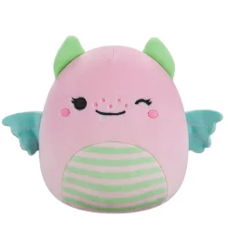 М'яка іграшка SQUISHMALLOWS - РОЖЕВИЙ ДИНО (13 cm)