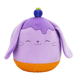М'яка іграшка SQUISHMALLOWS - ЧОРНИЧНИЙ КРОЛИК (19 cm)