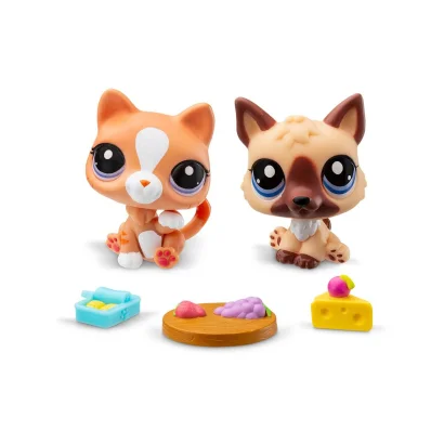 Ігровий набір LITTLEST PET SHOP – ОСОБЛИВІ СТРАВИ (2 фігурки, аксес.)