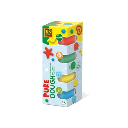 Незасихаюча маса для ліплення серії &quot;Feel good dough&quot; - КОЛОРИТ (4 кольори, у пластикових баночках)