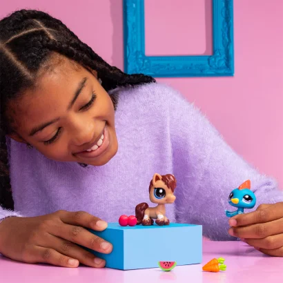 Ігровий набір LITTLEST PET SHOP – ФЕРМЕРСЬКА ФІЄСТА (2 фігурки, аксес.)