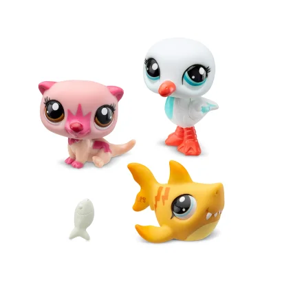 Ігровий набір LITTLEST PET SHOP – НАСТРІЙ ОСТРОВА (3 фігурки, аксес.)
