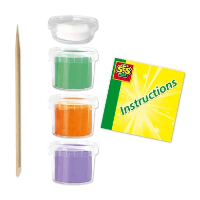 Незасихаюча маса для ліплення серії "FunDo" &ndash; ДИНОЗАВРИ (4 кольори, у пластикових баночках)