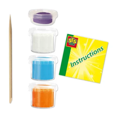 Незасихаюча маса для ліплення серії &quot;FunDo&quot; – ДИКІ ТВАРИНИ (4 кольори, у пластикових баночках)