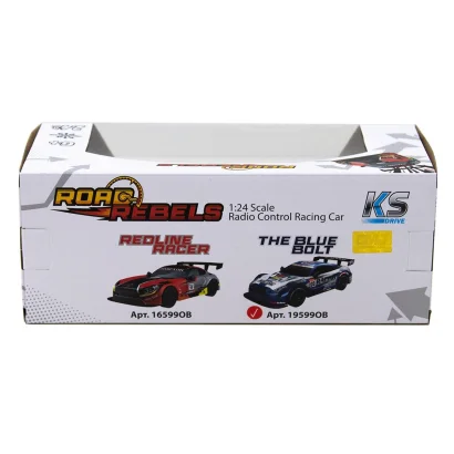 Автомобіль KS Drive на р/к - Road Rebels (1:24, блакитний)