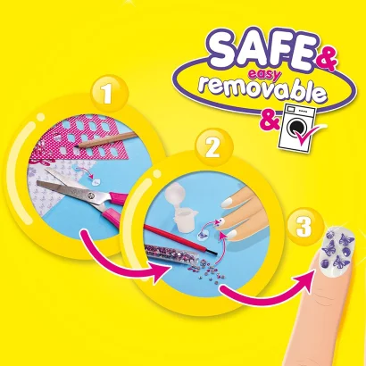 Ігровий набір для юного нейл-арт майстра - МОДНИЦЯ (декор для нігтів)