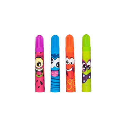 Ароматний набір для творчості - КУМЕДНА КОМПАНІЯ (воск.олівці, маркери, наліпки, розфарбовка)