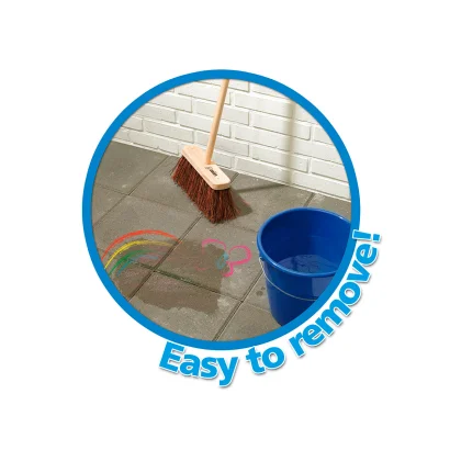 Набір крейд для асфальту- ЯСКРАВА ПАЛІТРА (6 кольорів)