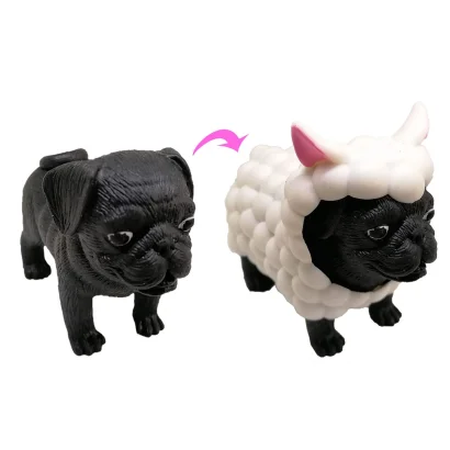 Стретч-іграшка у вигляді тварини DRESS YOUR PUPPY S1 - ЦУЦЕНЯТКО В КОСТЮМЧИКУ (в асорт., в дисплеї)