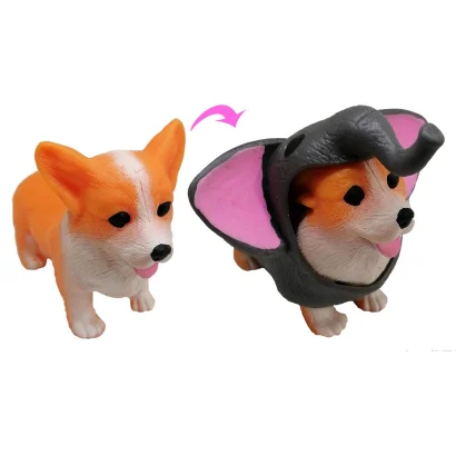 Стретч-іграшка у вигляді тварини DRESS YOUR PUPPY S1 - ЦУЦЕНЯТКО В КОСТЮМЧИКУ (в асорт., в дисплеї)