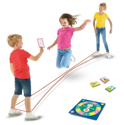 Розвивальна гра з резинкою для стрибків &ndash; СТРИБУЧА КОМАНДА