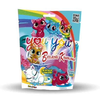 Колекційна фігурка-сюрприз YOU YOU - ВЕСЕЛКОВІ КОШЕНЯТА (в диспл.)