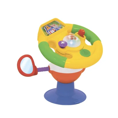 Іграшка на присоску - РОЗУМНЕ КЕРМО (світло, озвуч. укр. мовою)