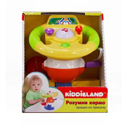 Іграшка на присоску - РОЗУМНЕ КЕРМО (світло, озвуч. укр. мовою)