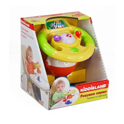 Іграшка на присоску - РОЗУМНЕ КЕРМО (світло, озвуч. укр. мовою)