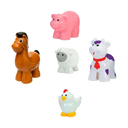 Ігровий набір KIDDI SMART &ndash; ТРАКТОР З ТРЕЙЛЕРОМ (світло, українська)