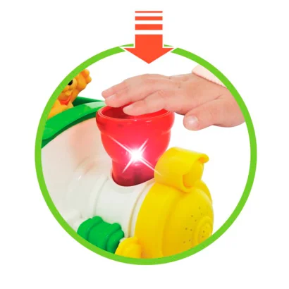 Ігровий набір KIDDI SMART – ПАРОВОЗ ЛІМПОПО (світло, українська)