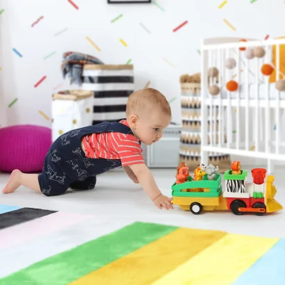 Ігровий набір KIDDI SMART – ПАРОВОЗ ЛІМПОПО (світло, українська)